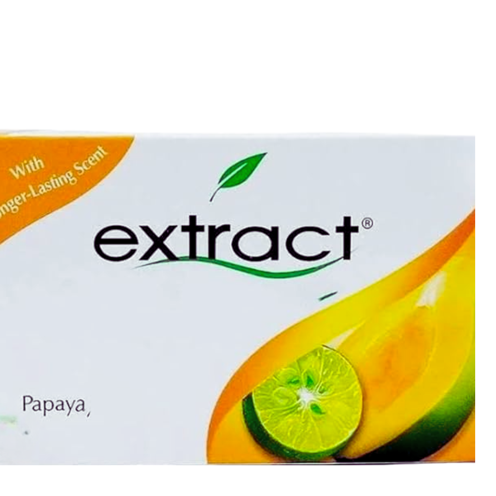 Extract Papaya & Calamansi Bar – Skin Brightening & Radiance Cleansing Soap (125g)