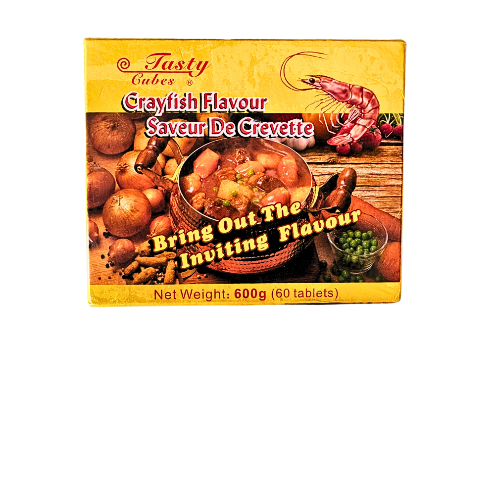 Tasty Cubes Crayfish Flavored Seasoning, 60 Tablets