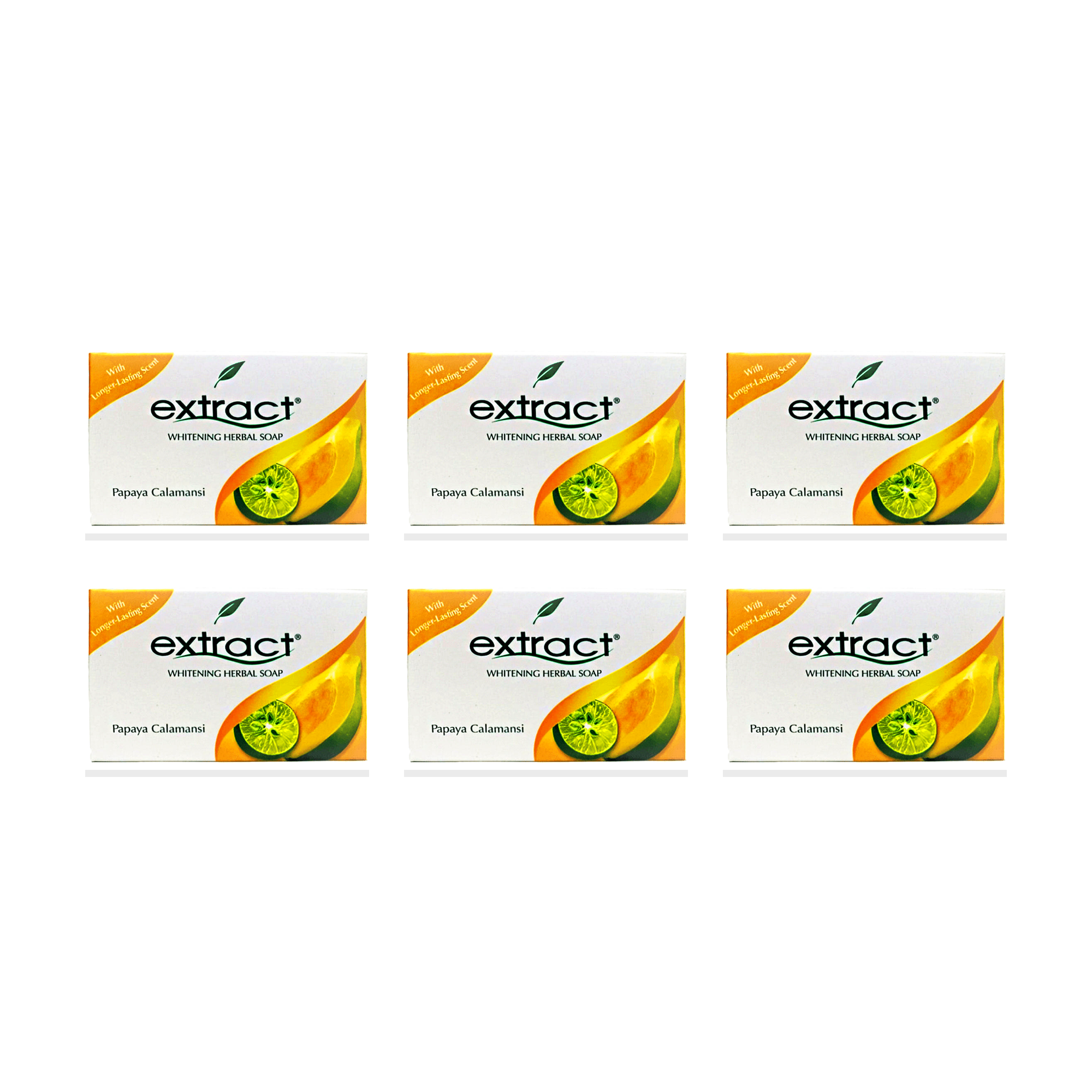 Extract Papaya & Calamansi Bar – Skin Brightening & Radiance Cleansing Soap (125g)