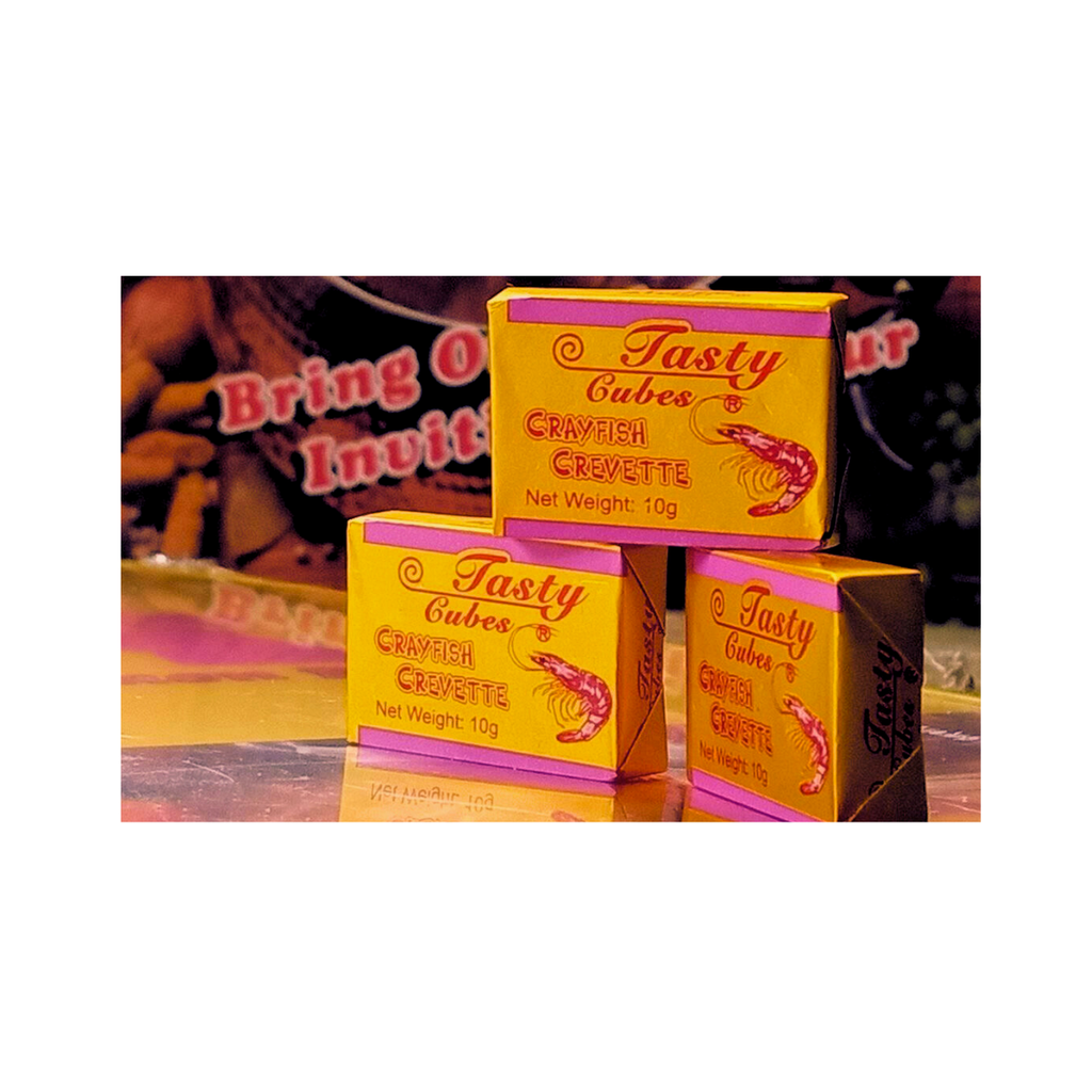 Tasty Cubes Crayfish Flavored Seasoning, 60 Tablets